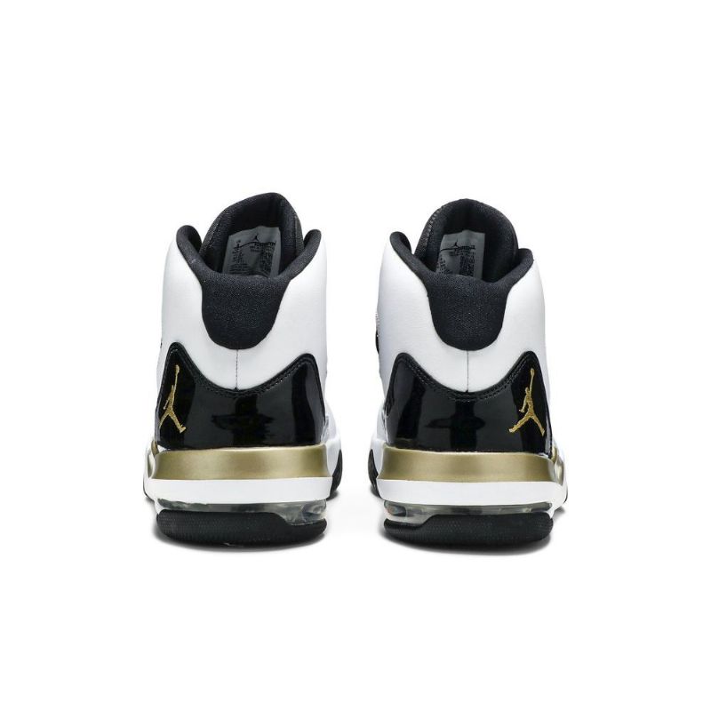 Air Jordan Max Aura Fehér Fekete Arany Férfi Cipő