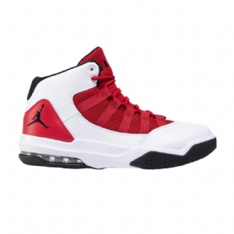 Air Jordan Max Aura Fehér Piros Fekete Férfi Cipő