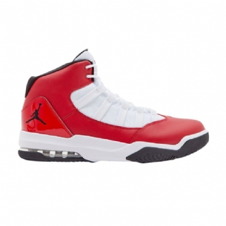 Air Jordan Max Aura Piros Fehér Fekete Férfi Cipő