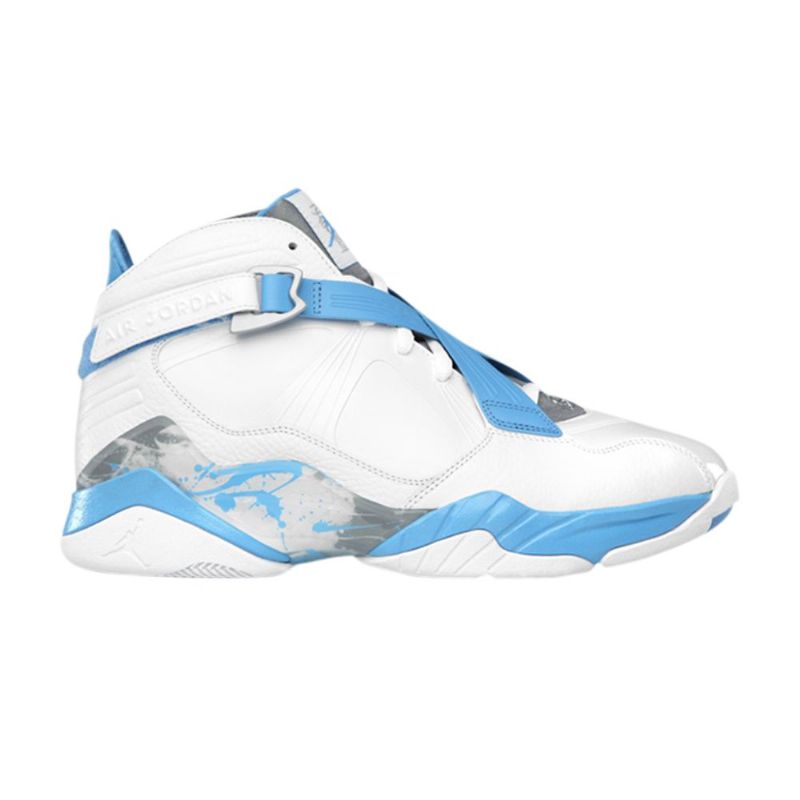Air Jordan 8 Fehér Kék Szürke Férfi Cipő