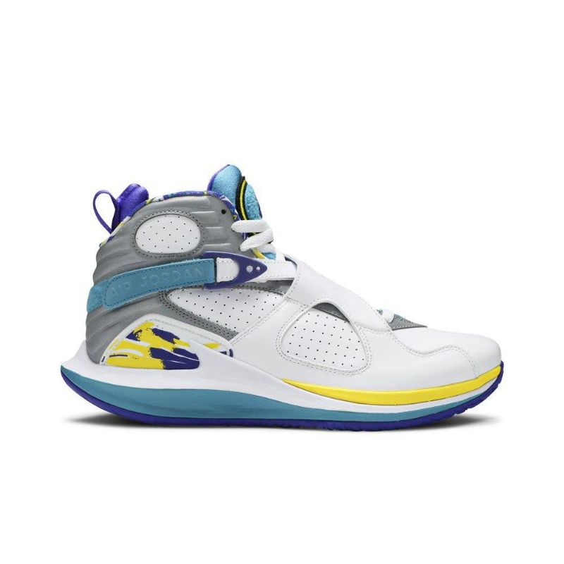 Air Jordan 8 Nikecourt Air Zoom Zero Fehér Kék Szürke Női Cipő