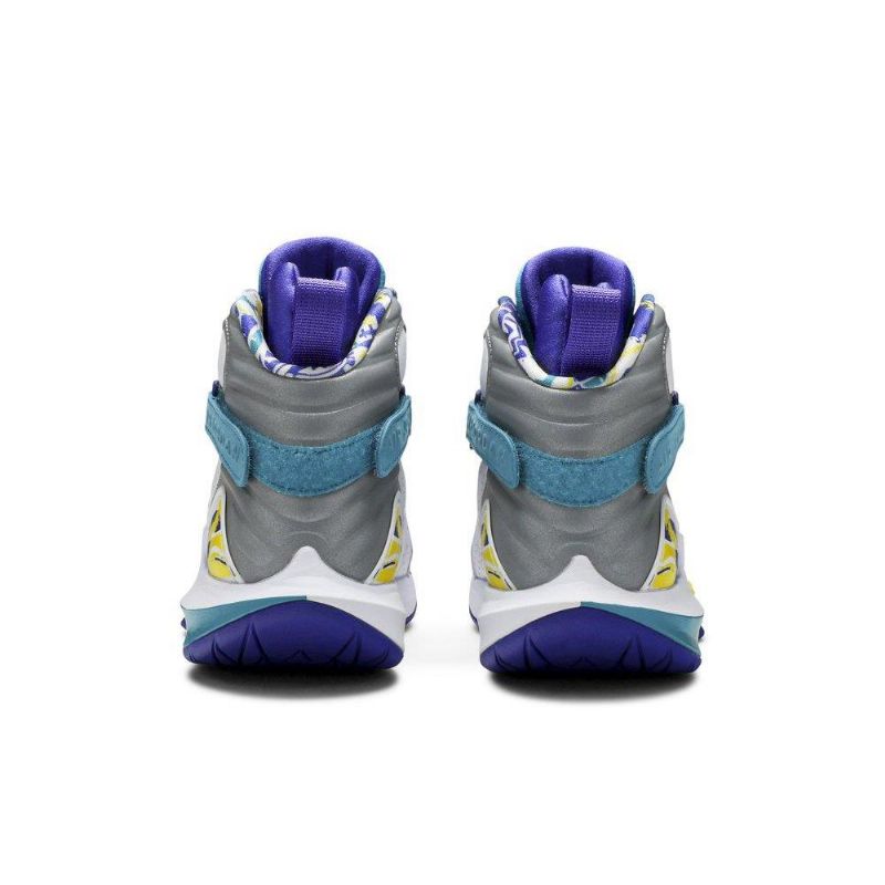 Air Jordan 8 Nikecourt Air Zoom Zero Fehér Kék Szürke Női Cipő