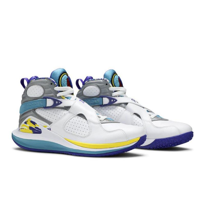 Air Jordan 8 Nikecourt Air Zoom Zero Fehér Kék Szürke Női Cipő
