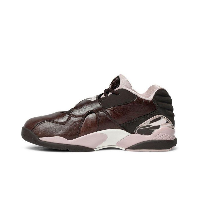 Air Jordan 8 Retro Alacsony Barna Rózsaszín Női Cipő