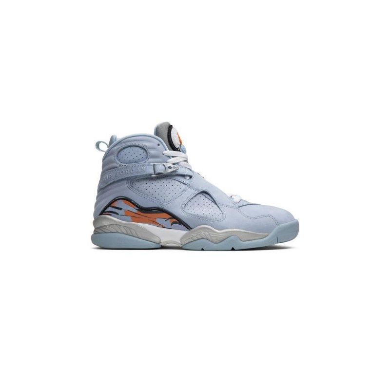 Air Jordan 8 Retro Kék Narancssárga Női Cipő