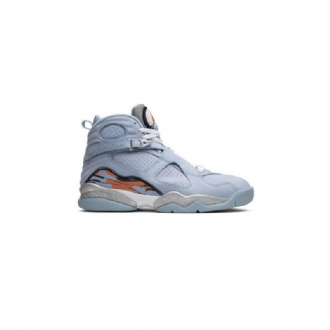 Air Jordan 8 Retro Kék Narancssárga Női Cipő