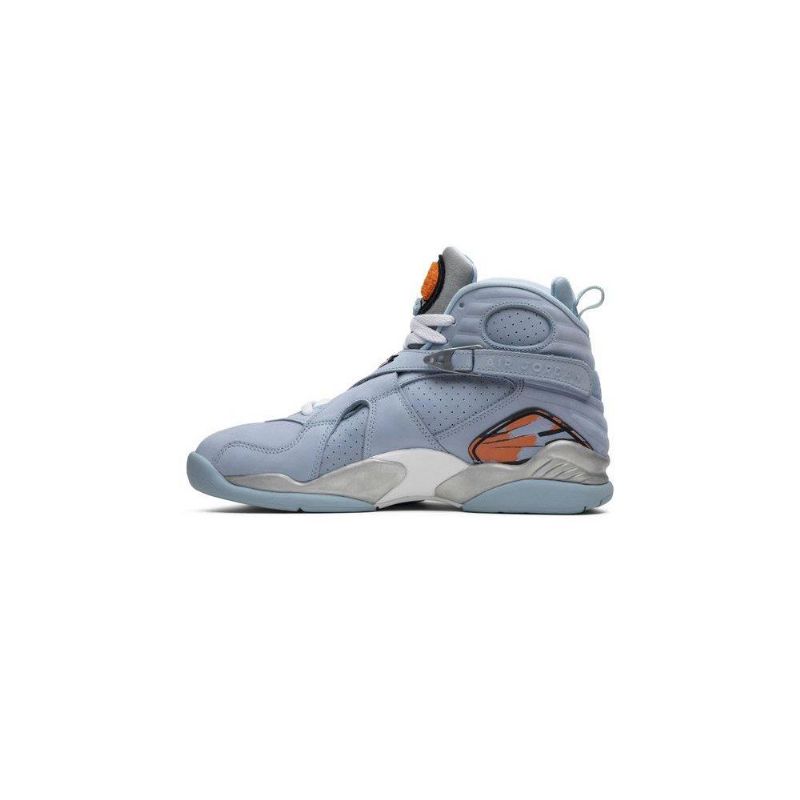 Air Jordan 8 Retro Kék Narancssárga Női Cipő