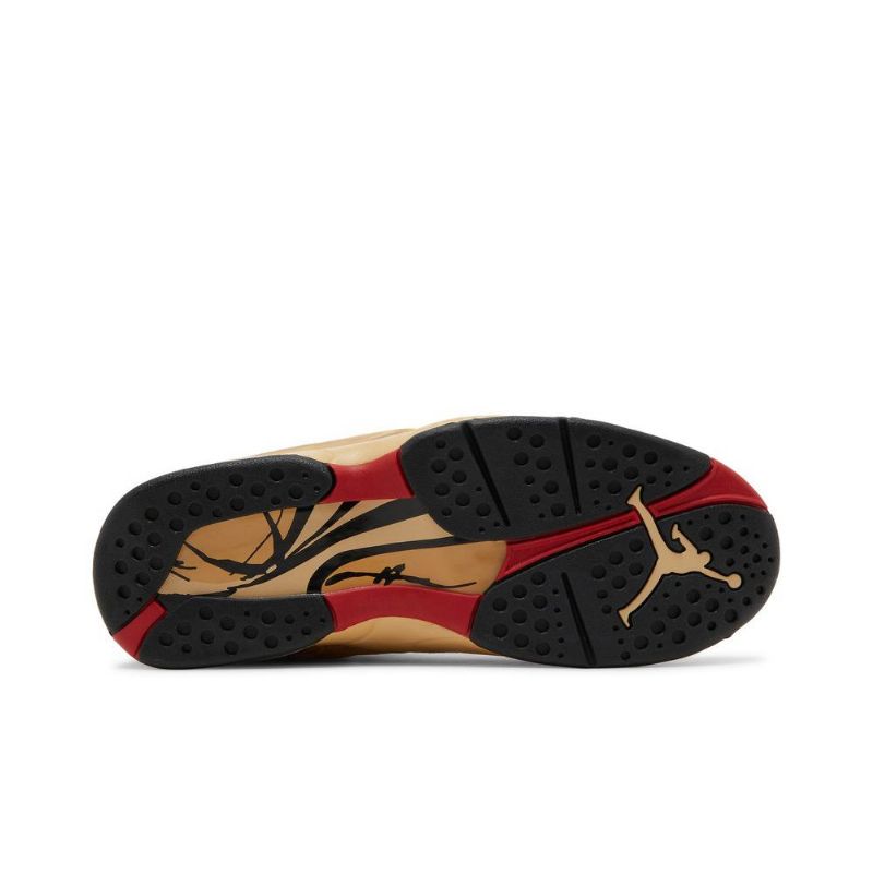Air Jordan 8 Rui Hachimura Retro Se Barna Piros Fekete Férfi Cipők