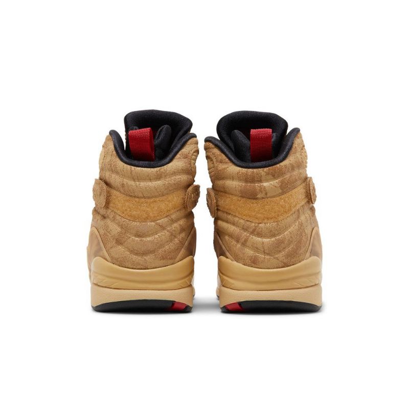 Air Jordan 8 Rui Hachimura Retro Se Barna Piros Fekete Férfi Cipők
