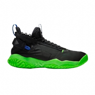 Air Jordan Proto React Fekete Zöld Kék Férfi Cipő