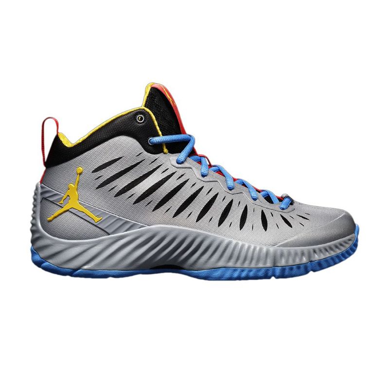 Air Jordan Super.fly Rttg Szürke Kék Fekete Férfi Cipő