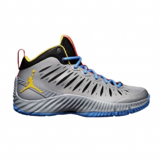 Air Jordan Super.fly Rttg Szürke Kék Fekete Férfi Cipő