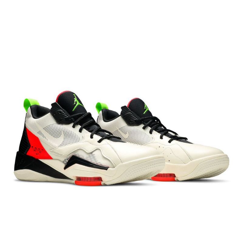 Air Jordan Zoom '92 Fehér Fekete Piros Zöld Férfi Cipő