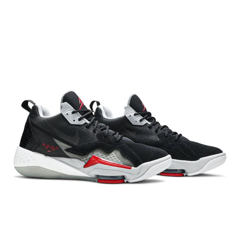Air Jordan Zoom '92 Fekete Szürke Piros Férfi Cipő