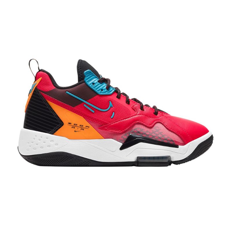 Air Jordan Zoom '92 Piros Fekete Narancssárga Kék Női Cipő