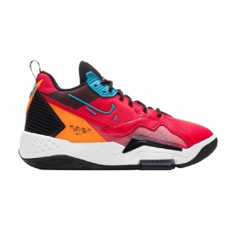 Air Jordan Zoom '92 Piros Fekete Narancssárga Kék Női Cipő