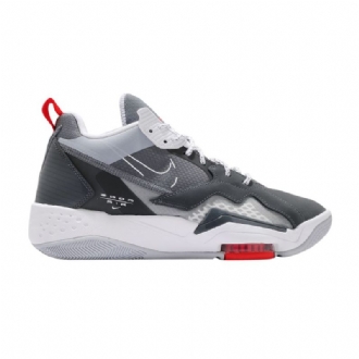 Air Jordan Zoom '92 Szürke Fehér Fekete Férfi Cipő