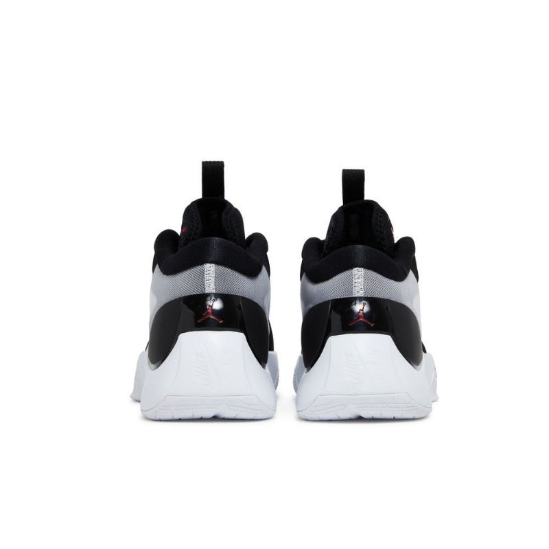 Air Jordan Zoom Külön Fekete Fehér Szürke Piros Férfi Cipő