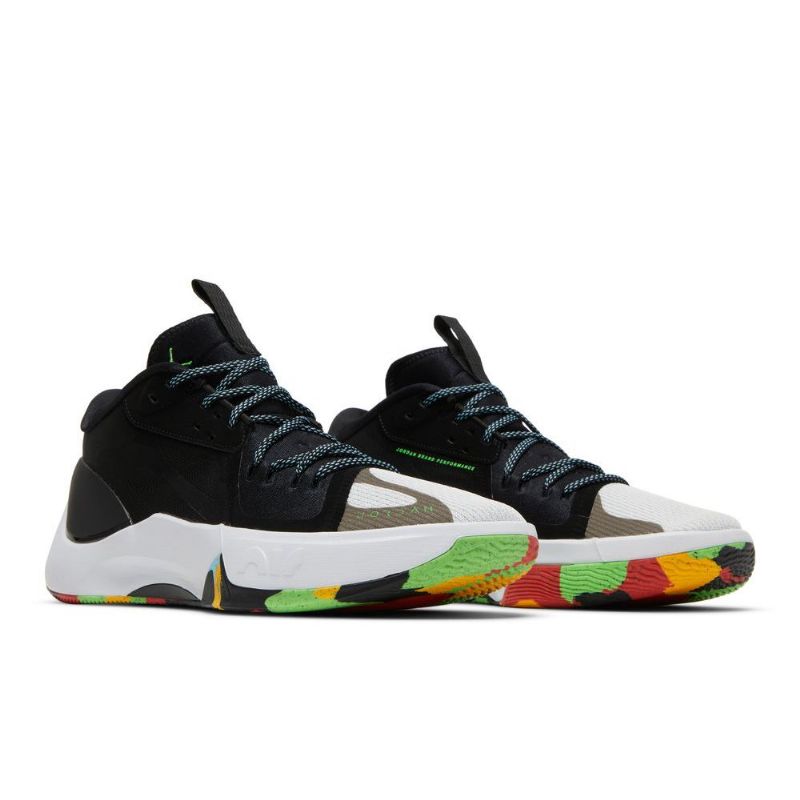 Air Jordan Zoom Külön Fekete Többszínű Férfi Cipő