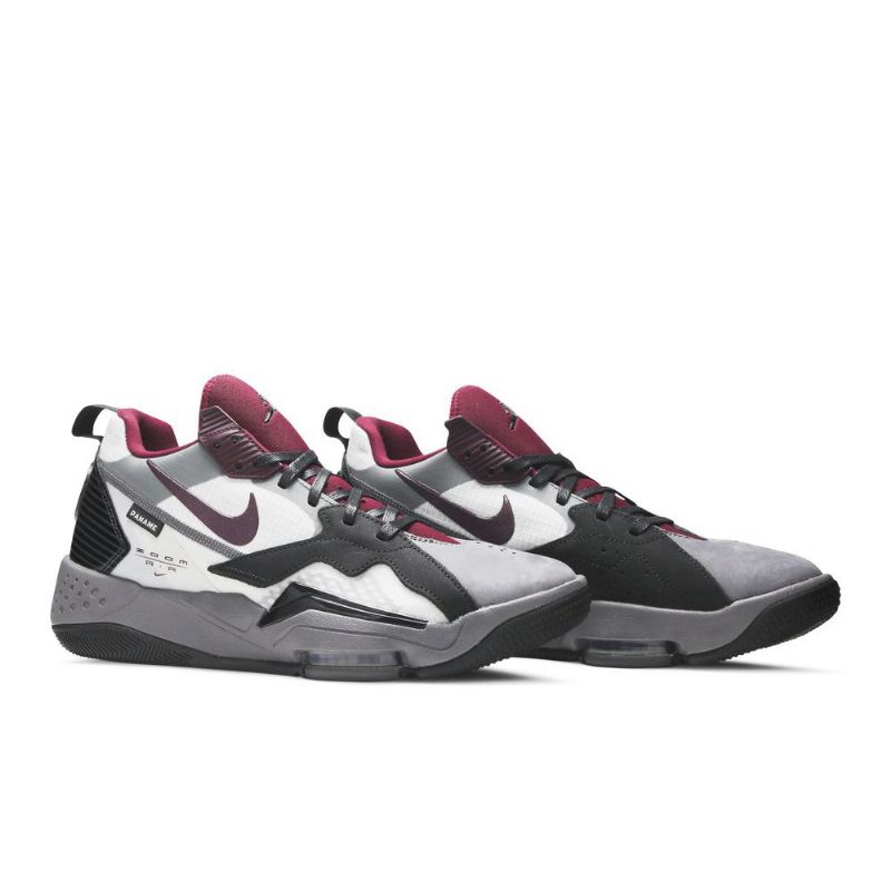 Air Jordan Zoom Paris Saint-germain '92 Szürke Fehér Fekete Bordeaux Férfi Cipő