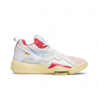 Air Jordan Zoom Union La '92 Fehér Piros Kék Férfi Cipő