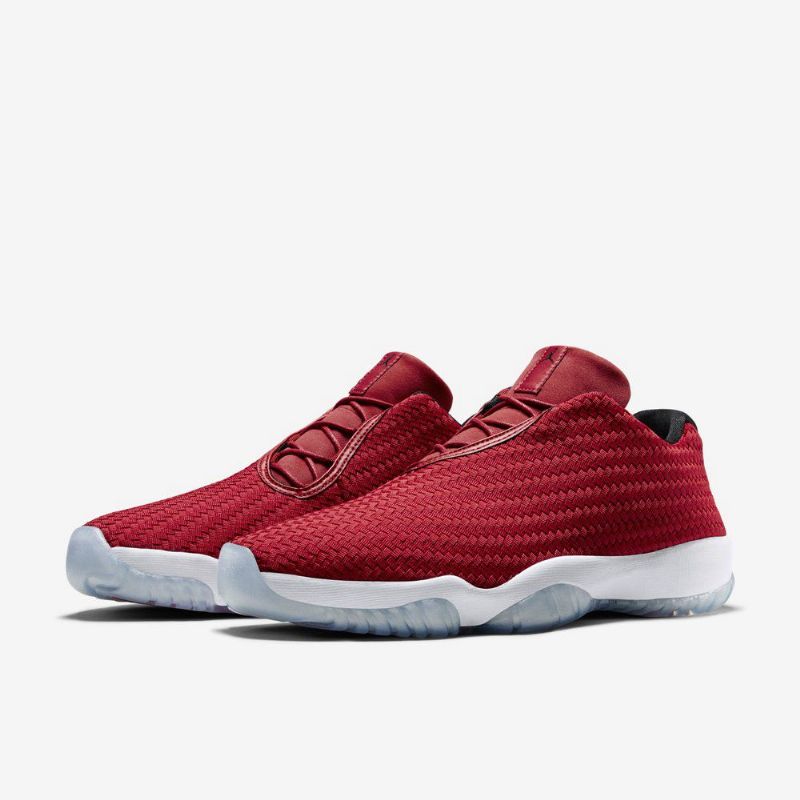 Air Jordan Future Alacsony Piros Fehér Fekete Férfi Cipő