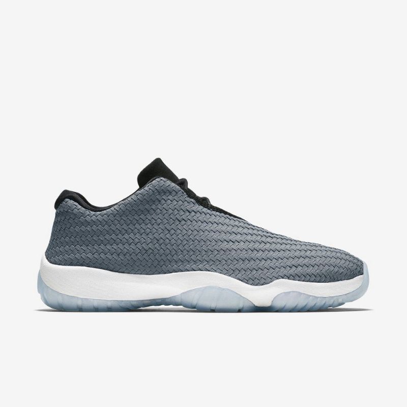 Air Jordan Future Alacsony Szürke Fekete Fehér Férfi Cipők