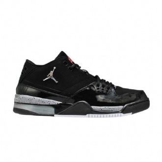 Air Jordan Flight 23 Fekete Ezüst Piros Szürke Férfi Cipő