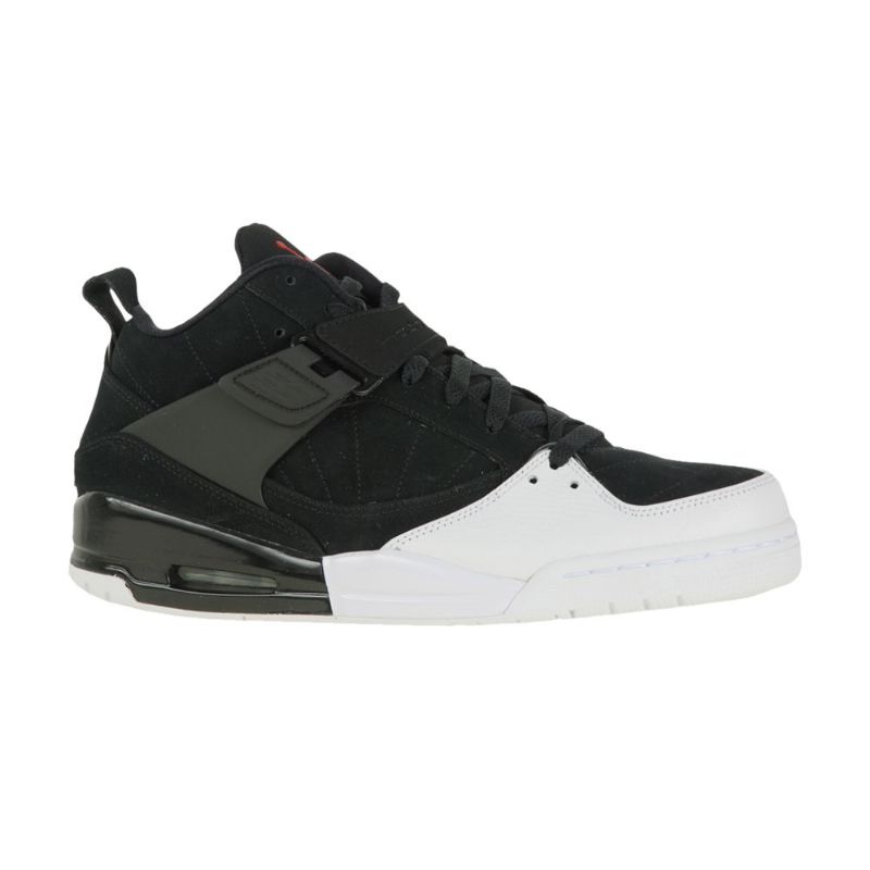 Air Jordan Flight 45 Fekete Fehér Piros Férfi Cipő