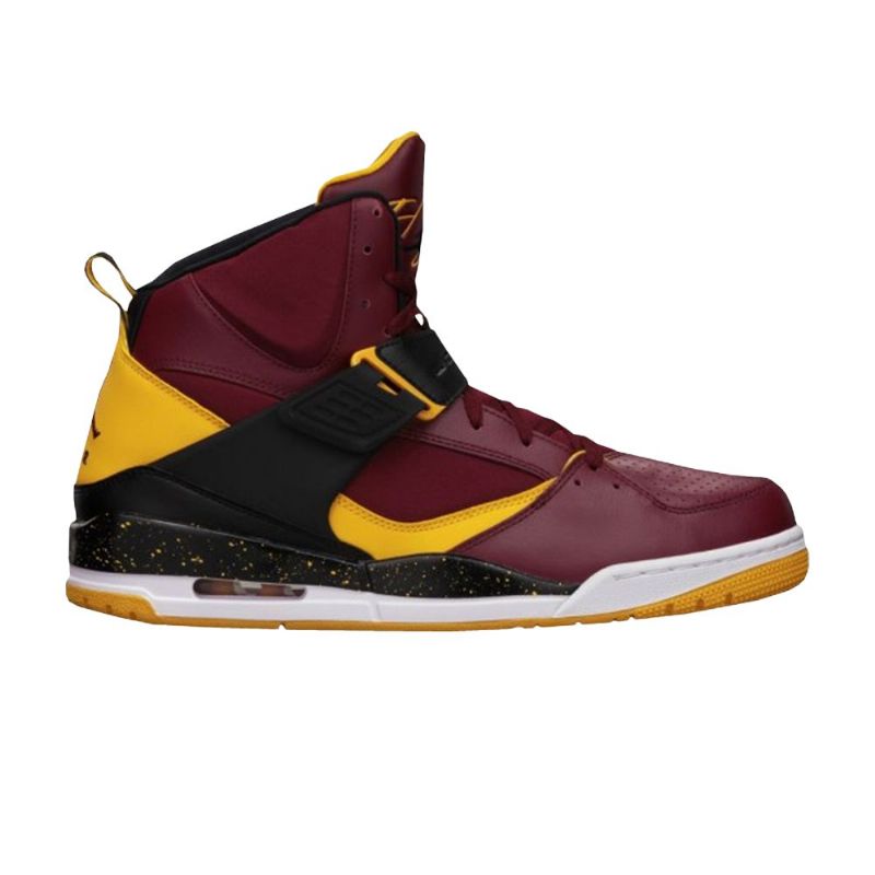 Air Jordan Flight 45 High Bordeaux Fekete Arany Férfi Cipő