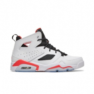 Air Jordan Flight Club 91 Fehér Fekete Piros Férfi Cipő