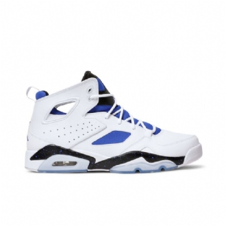 Air Jordan Flight Club 91 Fehér Kék Fekete Férfi Cipő