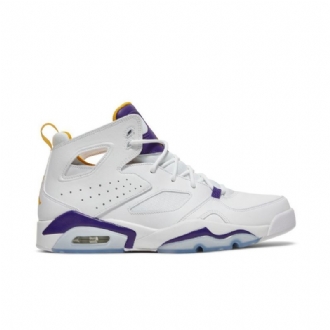 Air Jordan Flight Club 91 Fehér Lila Arany Férfi Cipő