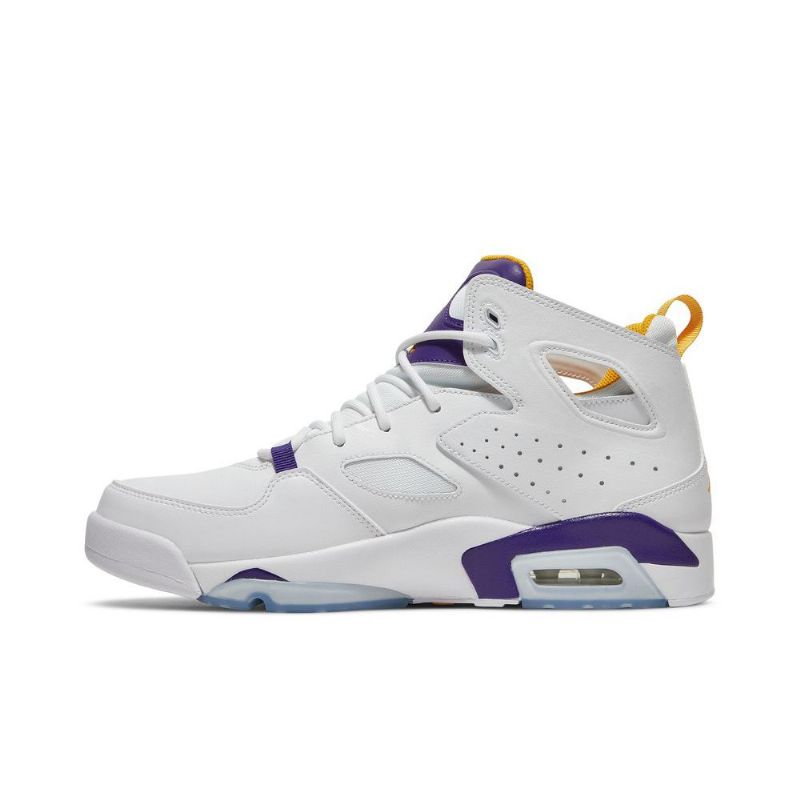 Air Jordan Flight Club 91 Fehér Lila Arany Férfi Cipő
