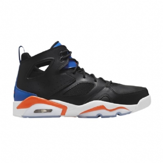 Air Jordan Flight Club 91 Fekete Kék Narancssárga Fehér Férfi Cipő