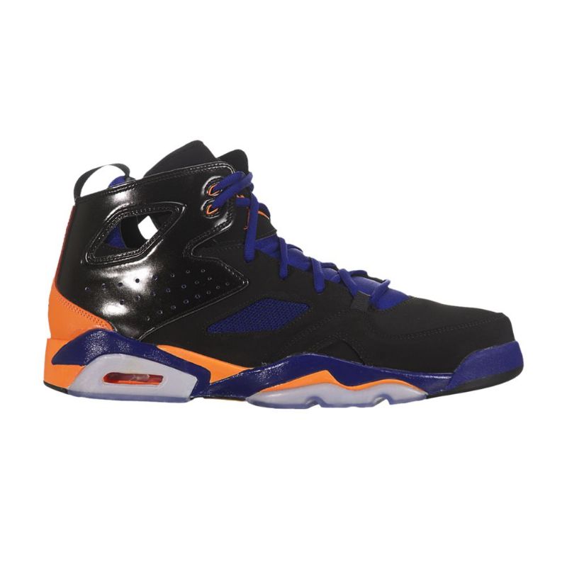 Air Jordan Flight Club 91 Fekete Narancssárga Kék Férfi Cipő