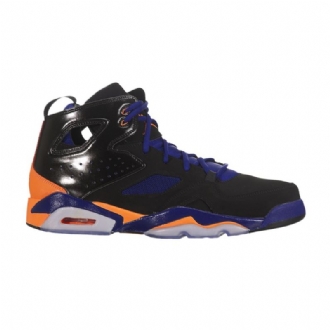 Air Jordan Flight Club 91 Fekete Narancssárga Kék Férfi Cipő