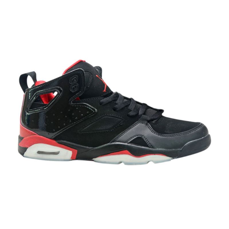 Air Jordan Flight Club 91 Fekete Piros Fehér Férfi Cipő