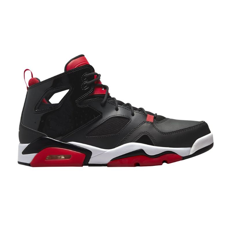 Air Jordan Flight Club 91 Fekete Piros Fehér Férfi Cipő