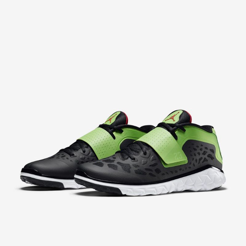 Air Jordan Flight Flex Trainer 2 Fekete Zöld Fehér Piros Férfi Cipő