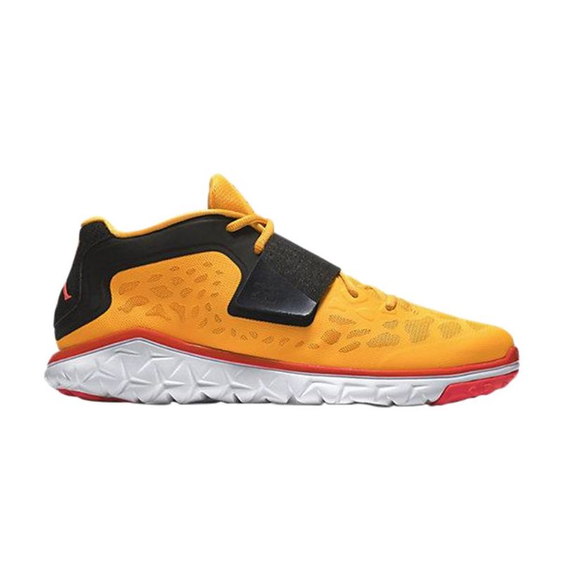 Air Jordan Flight Flex Trainer 2 Narancssárga Fekete Piros Fehér Férfi Cipő