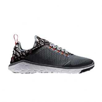 Air Jordan Flight Flex Trainer Szürke Fekete Narancssárga Férfi Cipő