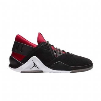 Air Jordan Flight Fresh Prémium Fekete Piros Fehér Férfi Cipő