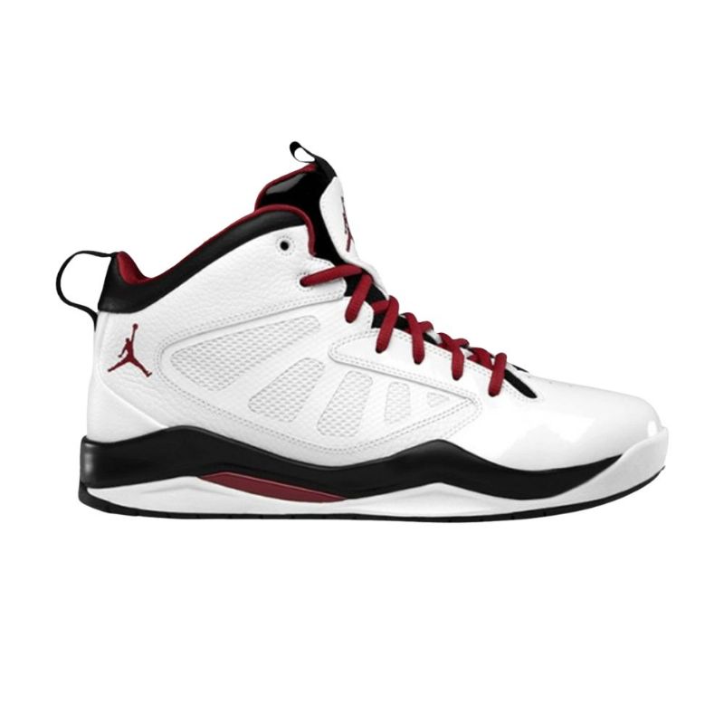 Air Jordan Flight Team 11 Fehér Piros Fekete Férfi Cipő
