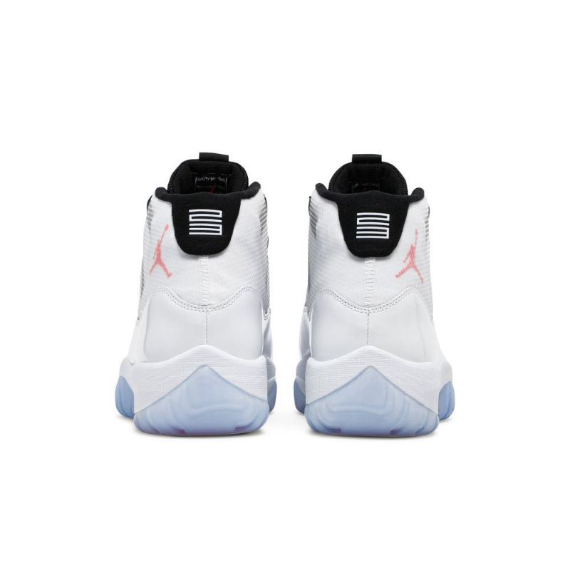 Air Jordan 11 Adapt Fehér Fekete Piros Férfi Cipő