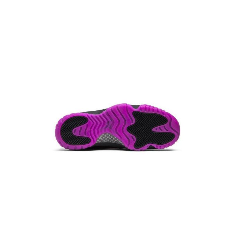 Air Jordan 11 Alacsony Fekete Lila Női Cipő