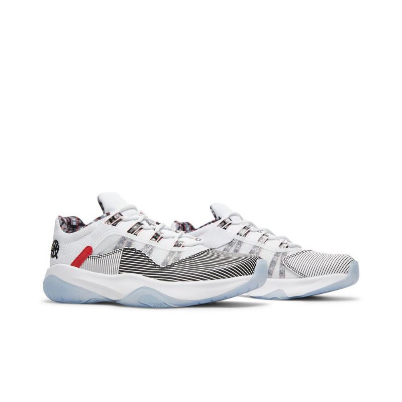 Air Jordan 11 cmft Alacsony Fehér Fekete Férfi Cipő