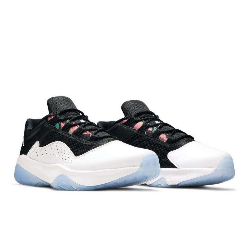 Air Jordan 11 cmft Alacsony Fehér Fekete Zöld Férfi Cipő