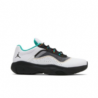 Air Jordan 11 cmft Alacsony Fehér Fekete Zöld Férfi Cipő