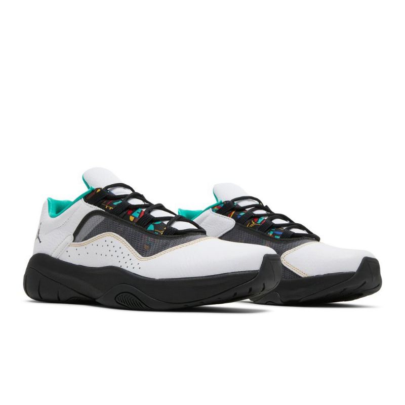 Air Jordan 11 cmft Alacsony Fehér Fekete Zöld Férfi Cipő